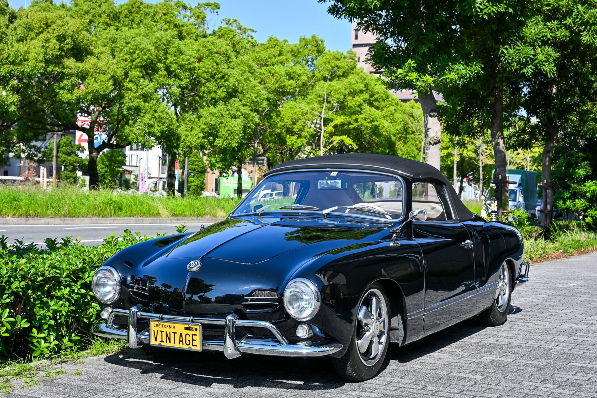 59 VW KARMANN GHIA CONVERTIBLE 